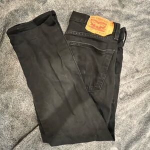 Levi Jeans Black W36 L29